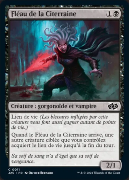 Fléau de la Citerraine, carte Magic J25 11 — extension Foundations Jumpstart
