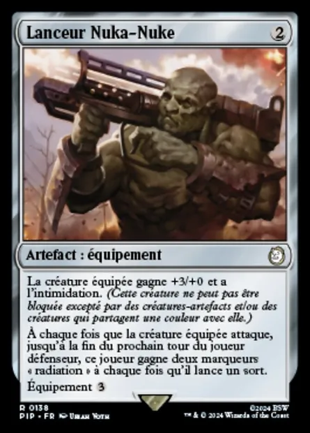 Lanceur Nuka-Nuke, carte Magic PIP 138 — extension Fallout