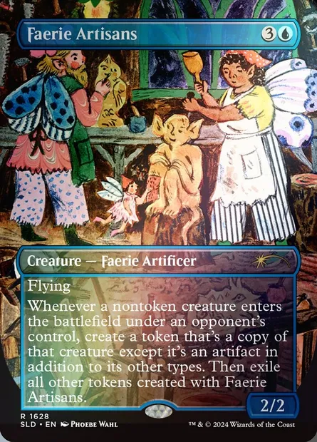 Faerie Artisans, Magic card SLD 1628★ — Secret Lair Drop set
