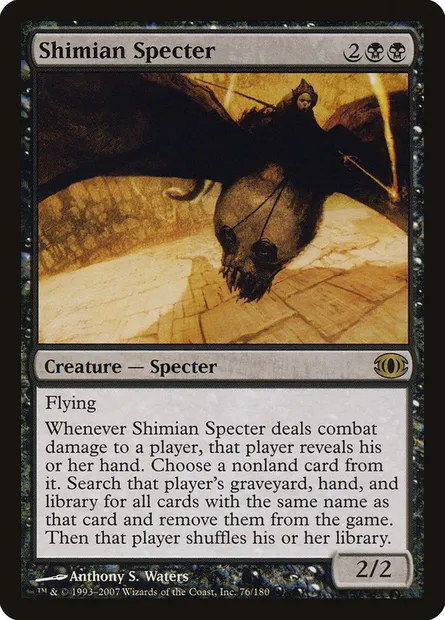 Shimian Specter, Magic card FUT 76 — Future Sight set