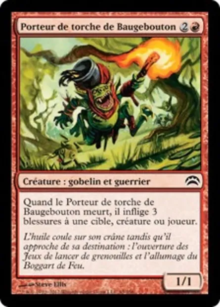 Porteur de torche de Baugebouton, carte Magic PC2 49 — extension Planechase 2012