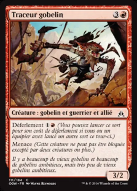 Traceur gobelin, carte Magic OGW 111 — extension Le serment des Sentinelles