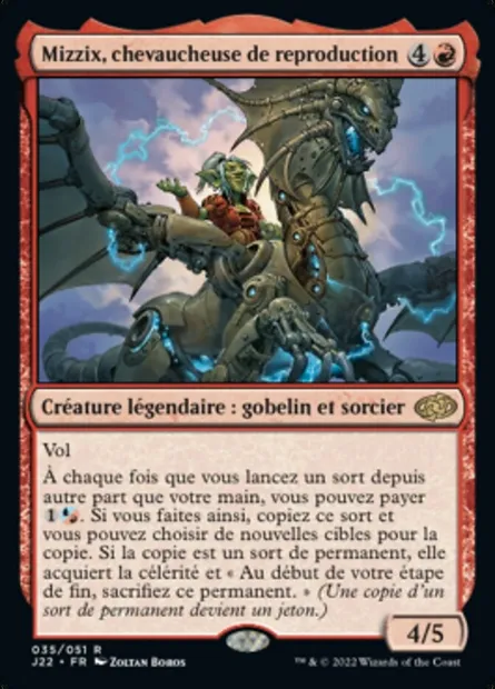 Mizzix, chevaucheuse de reproduction, carte Magic J22 35 — extension Jumpstart 2022