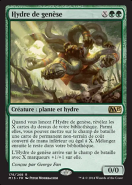 Hydre de genèse, carte Magic M15 176 — extension Magic 2015