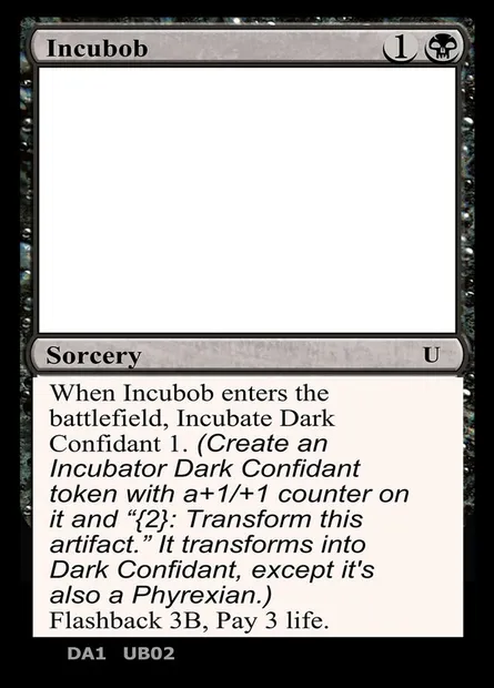 Incubob, Magic card UNK UB02b — Unknown Event set