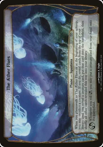 The Aether Flues, Magic card OHOP 2 — Planechase Planes set