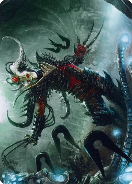 Vraan, Executioner Thane // Vraan, Executioner Thane, carte Magic AONE 24 — extension Phyrexia: All Will Be One Art Series