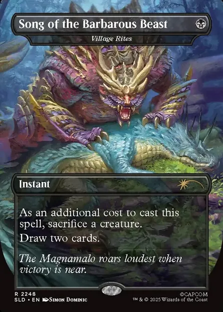 Village Rites, Magic card SLD 2248 — Secret Lair Drop set
