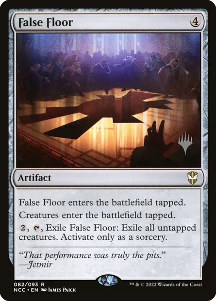 False Floor, Magic card PNCC 82p — New Capenna Commander Promos set