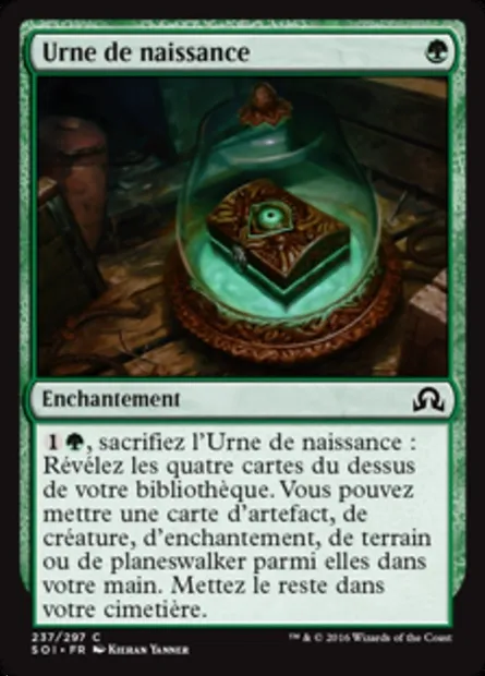 Urne de naissance, carte Magic SOI 237 — extension Ténèbres sur Innistrad