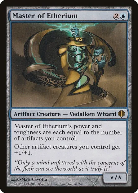 Master of Etherium, Magic card ALA 49 — Shards of Alara set