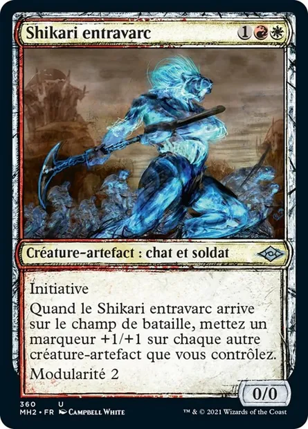 Shikari entravarc, carte Magic MH2 360 — extension Horizons du Modern 2
