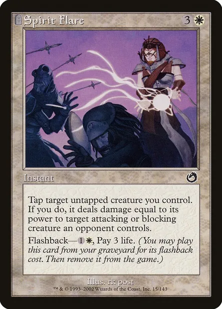 Spirit Flare, Magic card TOR 15 — Torment set