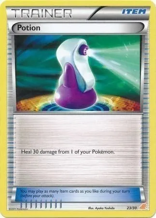 Potion, carte Pokémon TK5E 023 — extension BW Trainer Kit Excadrill