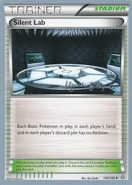 Silent Lab, Pokémon card WCD15 140-2 — World Championship Decks 2015 set