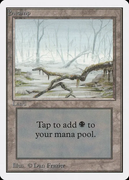 Marais, carte Magic 2ED 294 — extension Unlimited Edition