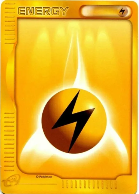 Énergie Électrique, carte Pokémon MCMP ct319985 — extension McDonald's Pokémon-e Minimum Pack