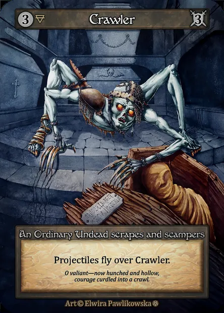 Crawler, carte Sorcery GOT 049 — extension Gothic
