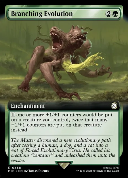 Branching Evolution, Magic card PIP 468 — Fallout set