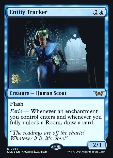Entity Tracker, Magic card PDSK 53s — Duskmourn: House of Horror Promos set