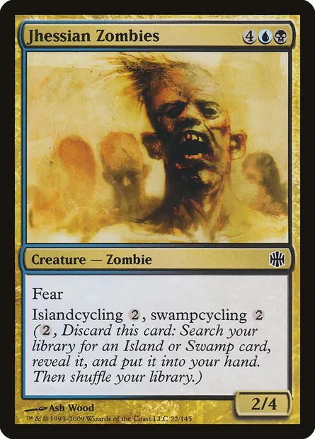Jhessian Zombies, Magic card ARB 22 — Alara Reborn set