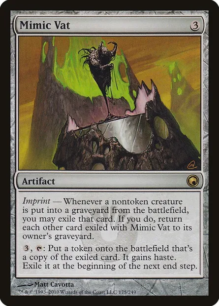 Mimic Vat, Magic card SOM 175 — Scars of Mirrodin set