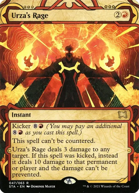 Urza's Rage, Magic card STA 47 — Strixhaven Mystical Archive set