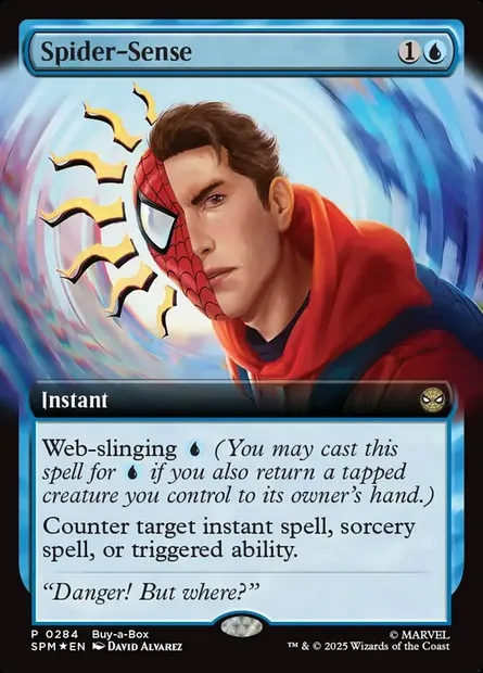 Spider-Sense, Magic card SPM 284 — Marvel's Spider-Man set