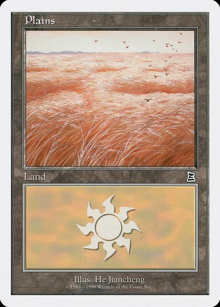 Plaine, carte Magic BRB 132 — extension Battle Royale Box Set