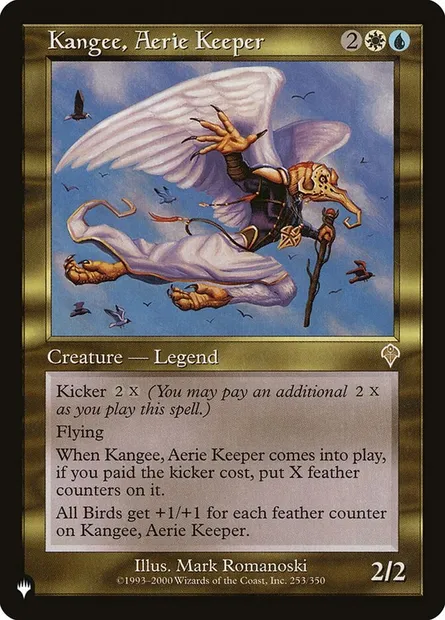 Kangee, Aerie Keeper, Magic card PLST INV-253 — The List set