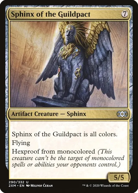 Sphinx of the Guildpact, Magic card 2XM 290 — Double Masters set