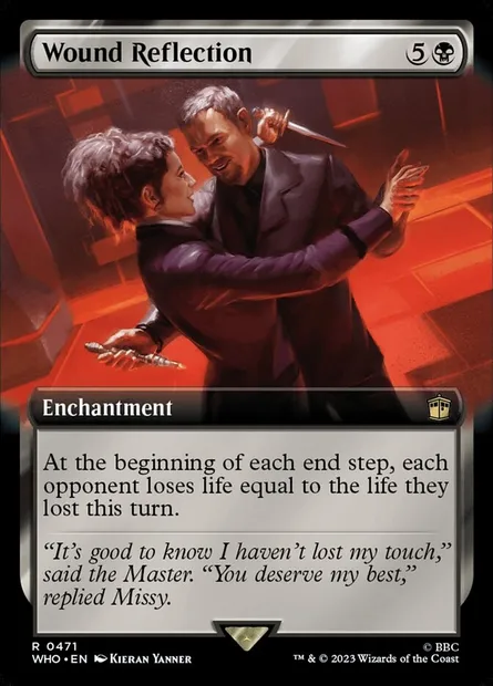 Wound Reflection, Magic card WHO 471 — Doctor Who set