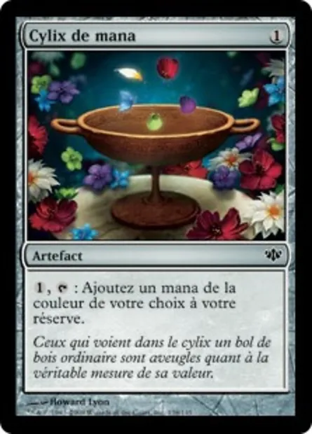 Cylix de mana, carte Magic CON 138 — extension Conflux