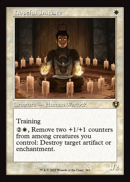 Adepte optimiste, carte Magic INR 343 — extension Innistrad Remastered