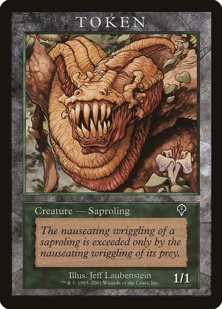 Saproling, carte Magic MPR 2 — extension Magic Player Rewards 2001