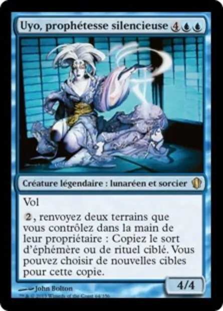 Uyo, prophétesse silencieuse, carte Magic C13 64 — extension Commander 2013