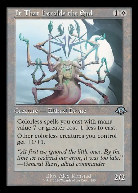 It That Heralds the End, Magic card MH3 385 — Modern Horizons 3 set