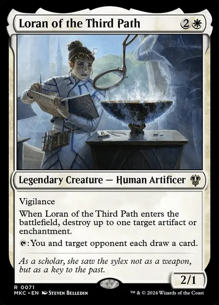 Loran of the Third Path, Magic card MKC 71 — Murders at Karlov Manor Commander set