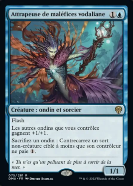 Vodalian Hexcatcher, carte Magic DMU 75 — extension Dominaria Uni