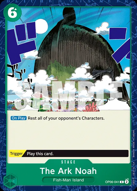 The Ark Noah, One Piece card OP06-041 — WINGS OF THE CAPTAIN set