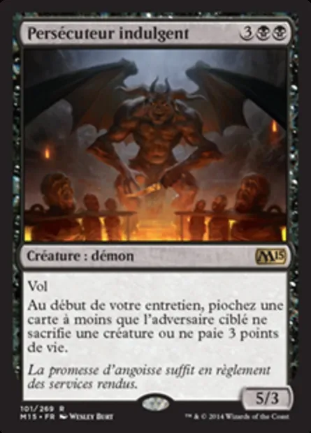 Persécuteur indulgent, carte Magic M15 101 — extension Magic 2015