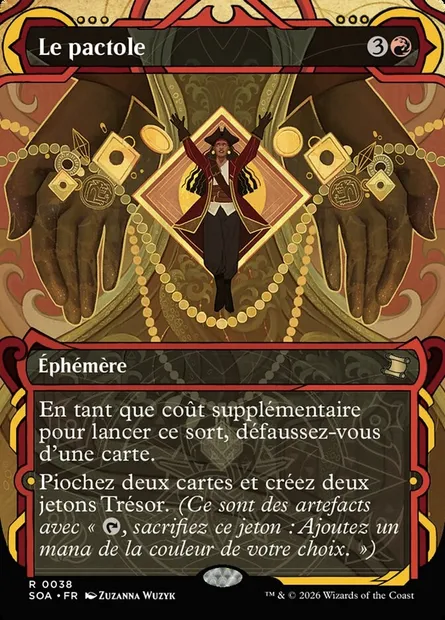 Le pactole, carte Magic SOA 38 — extension Secrets of Strixhaven Mystical Archive