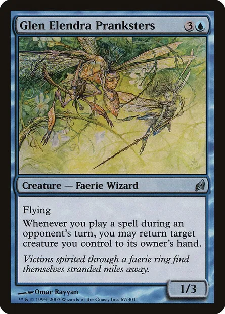 Glen Elendra Pranksters, Magic card LRW 67 — Lorwyn set