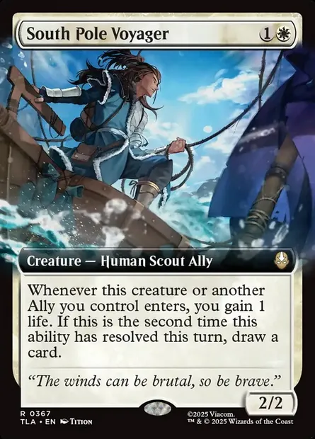 South Pole Voyager, Magic card TLA 367 — Avatar: The Last Airbender set