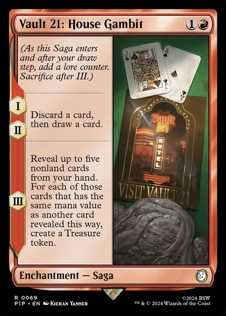 Vault 21: House Gambit, Magic card PIP 69 — Fallout set