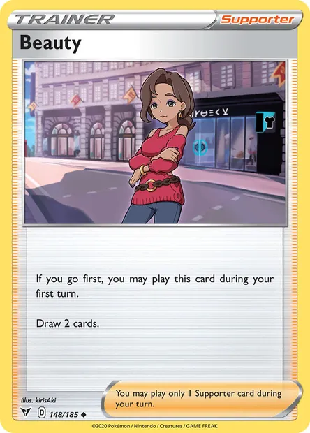Beauty, Pokémon card VIV 148 — Vivid Voltage set