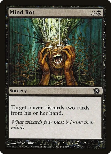Mind Rot, Magic card 8ED 144★ — Eighth Edition set