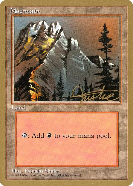 Montagne, carte Magic PTC mj373 — extension Pro Tour Collector Set