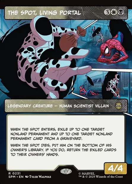 The Spot, Living Portal, Magic card SPM 231 — Marvel's Spider-Man set