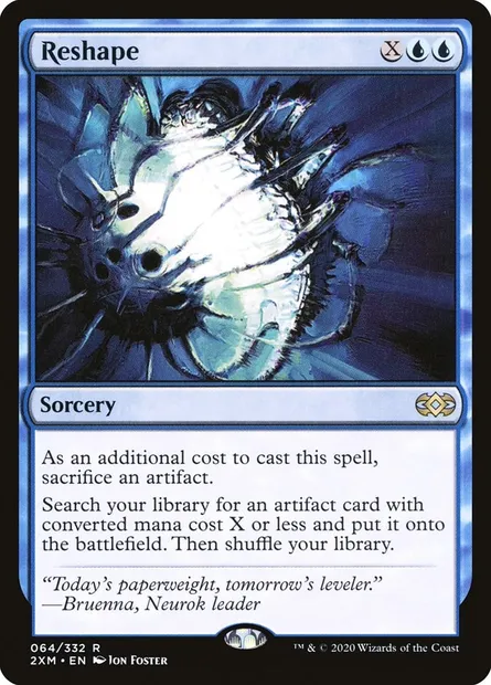 Reshape, Magic card 2XM 64 — Double Masters set